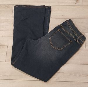 TORRID BLUE JEANS luxe slim boot super stretch size 16r
